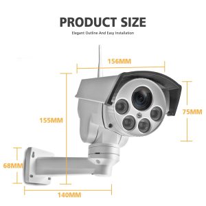 AAICH-PT74G - 4G Pan & Tilt Zoom Bullet Camera (10x)